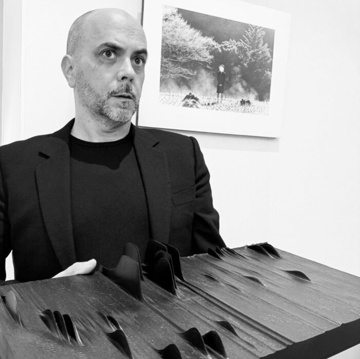 Pierre Bénard Ségu et sculpture de parfum grand format