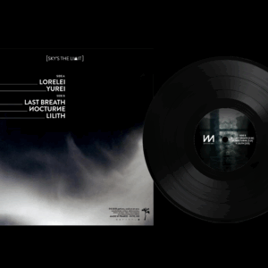 Mockup of the 5-track EP vinyl SKY'S THE LIMIT